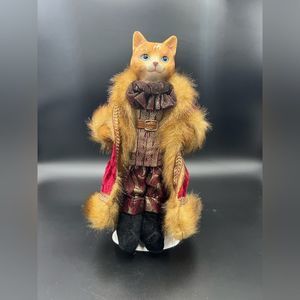 Puss n Boots Ceramic Cat Figurine